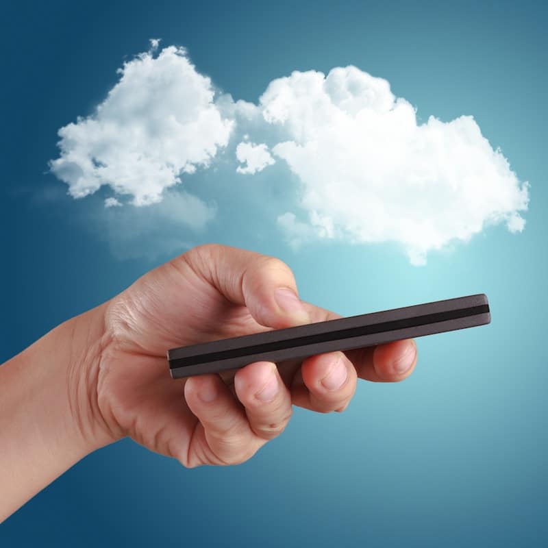 Cloud computing concept