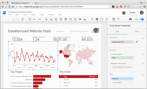 A First Look at Google Data Studio