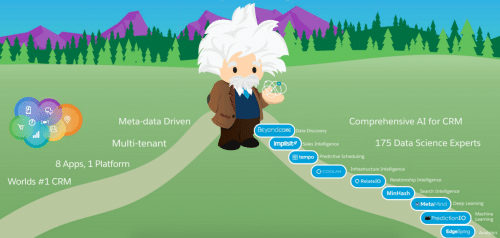Salesforce Einstein deploys AI across the cloud suite