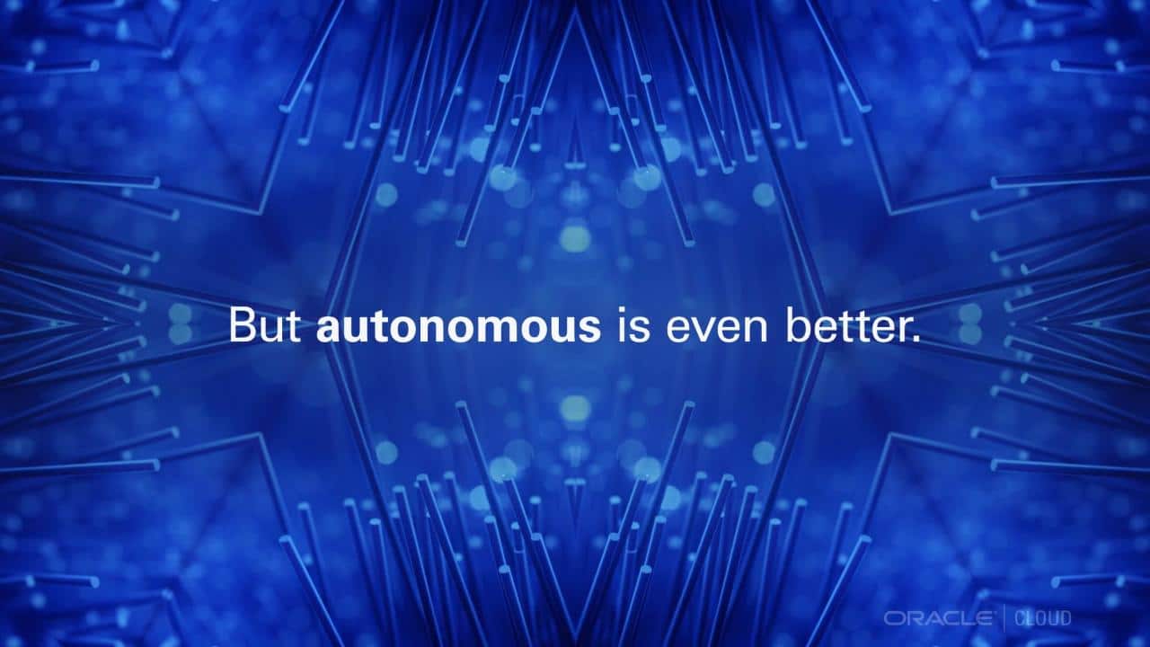 Oracle Autonomous database
