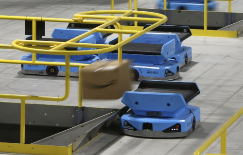 As robots take over warehousing