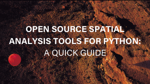 Open Source Spatial Analysis Tools for Python