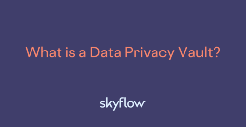 What is a Data Privacy Vault?